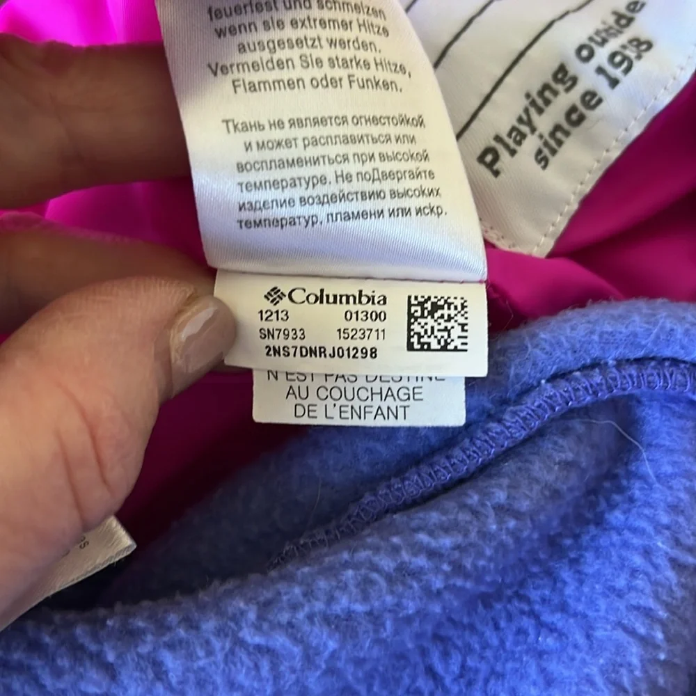 Columbia Size 12-18 Months 
Bugababy Interchange Bunting Girls' - Picture 3 of 12